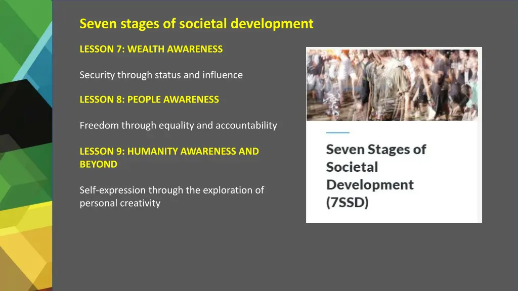 seven stages of societal development 2