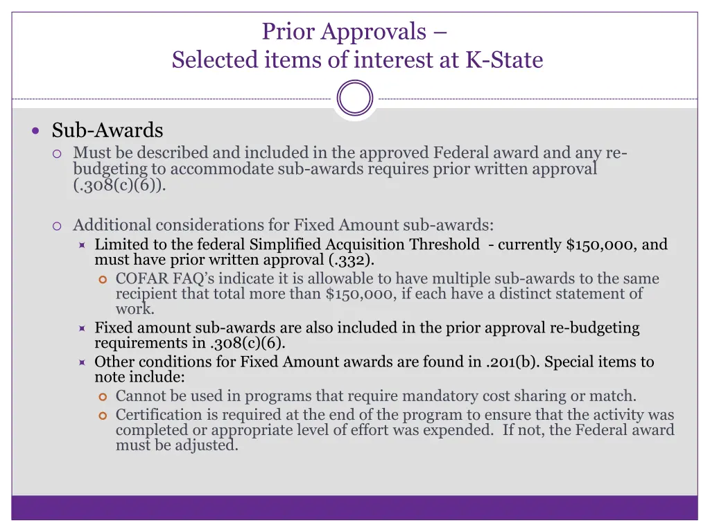 prior approvals selected items of interest 2