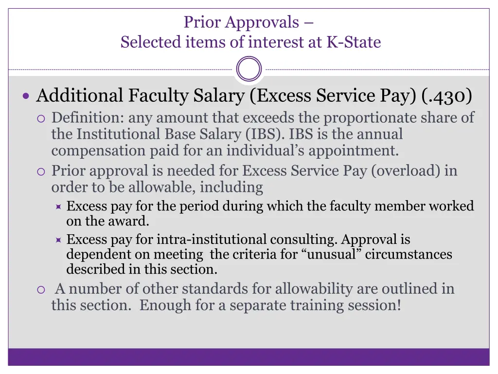 prior approvals selected items of interest 5