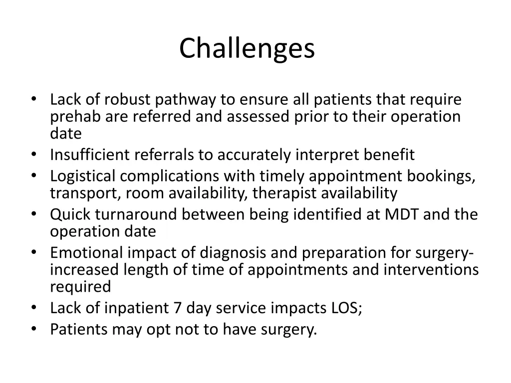 challenges