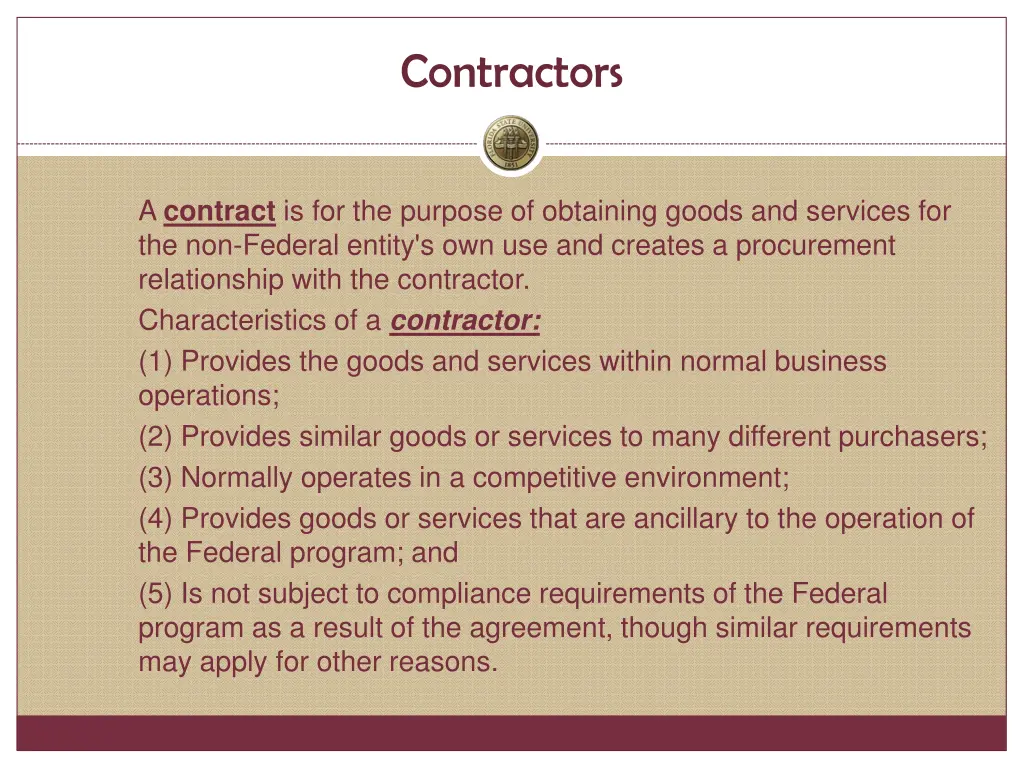 contractors