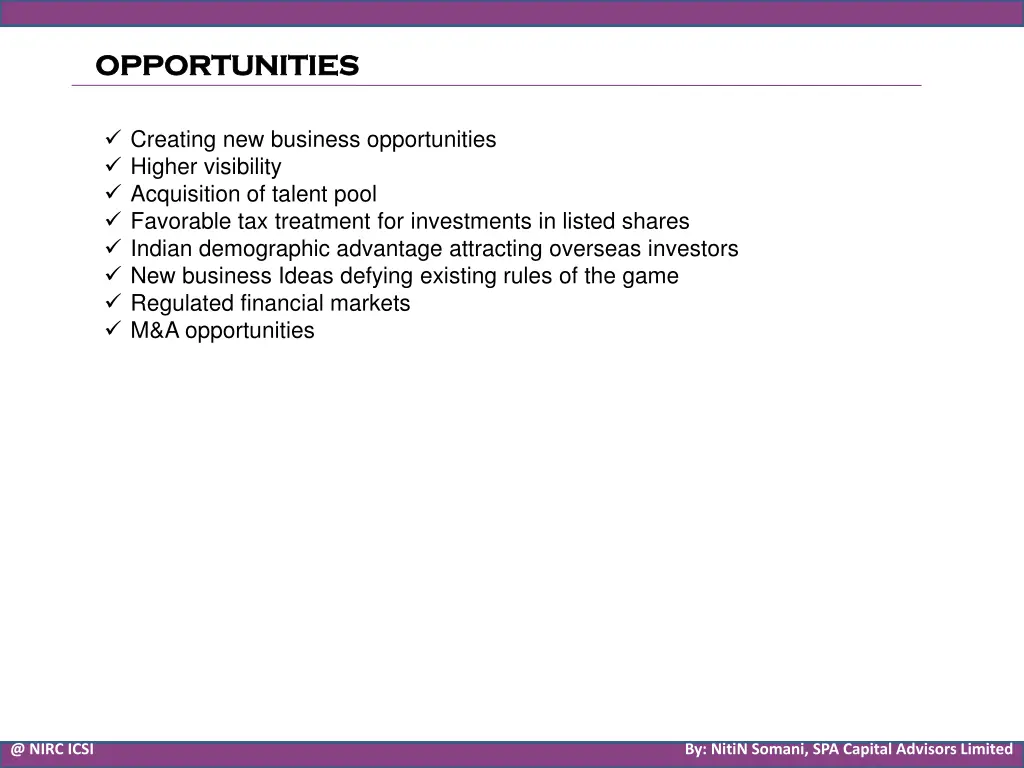 opportunities opportunities