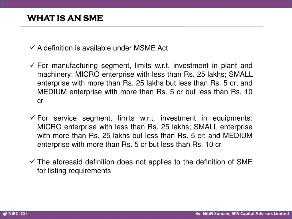 what is an sme what is an sme