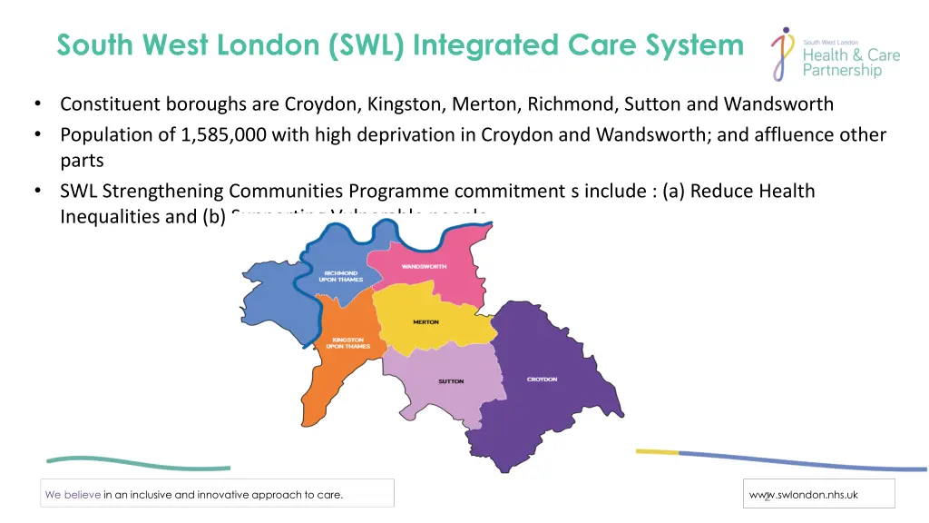 south west london swl integrated care system