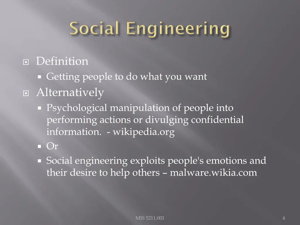 definition getting people to do what you want