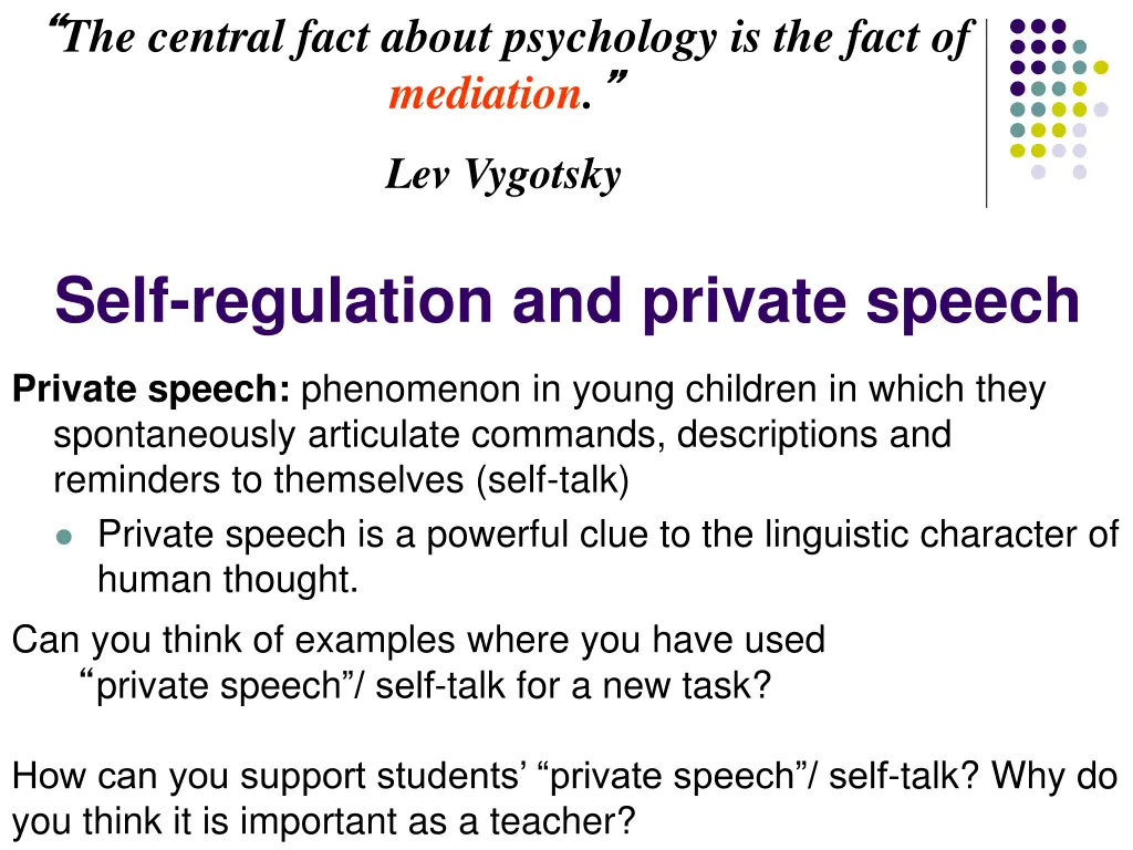 the central fact about psychology is the fact 2