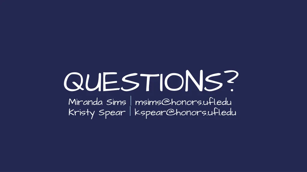 questions miranda sims msims@honors