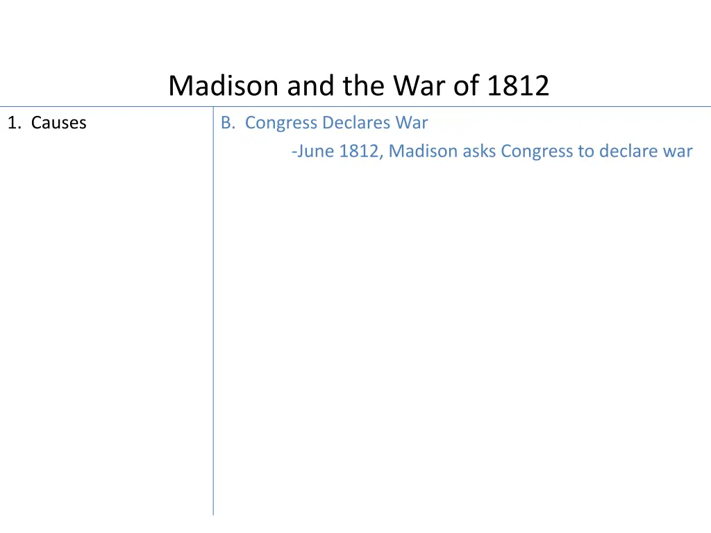 madison and the war of 1812 1