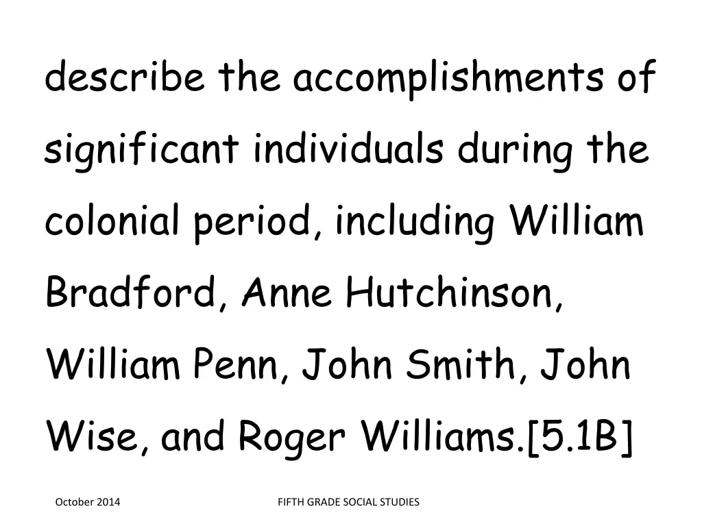 describe the accomplishments of significant