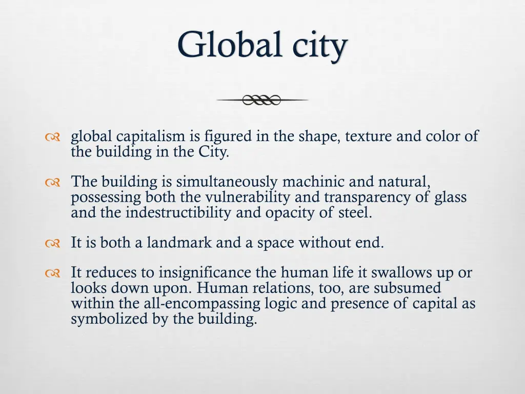 global city