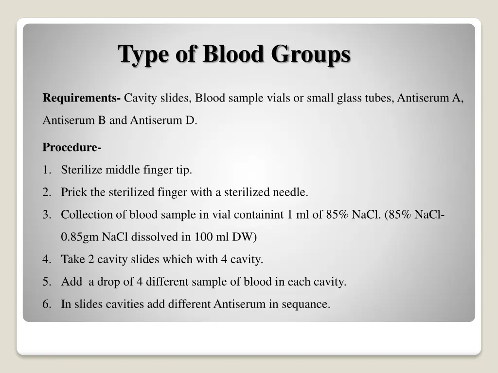 type of blood groups 1