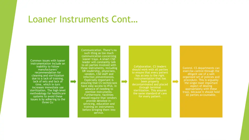 loaner instruments cont 1