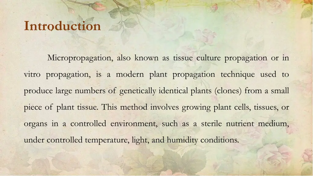 introduction