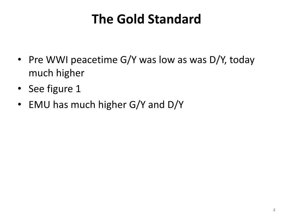 the gold standard 1