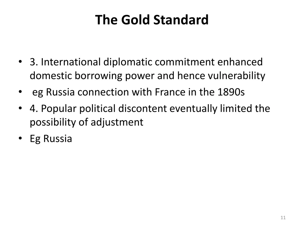 the gold standard 5