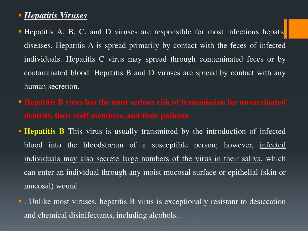 hepatitis viruses