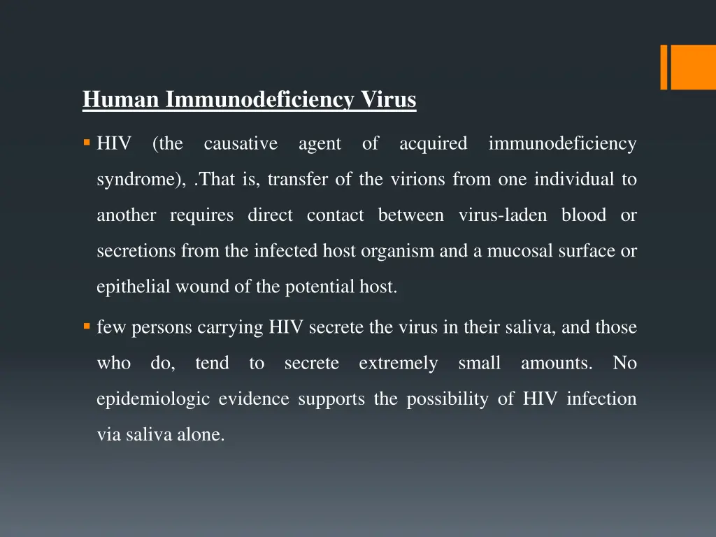 human immunodeficiency virus