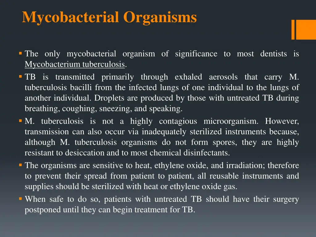 mycobacterial organisms