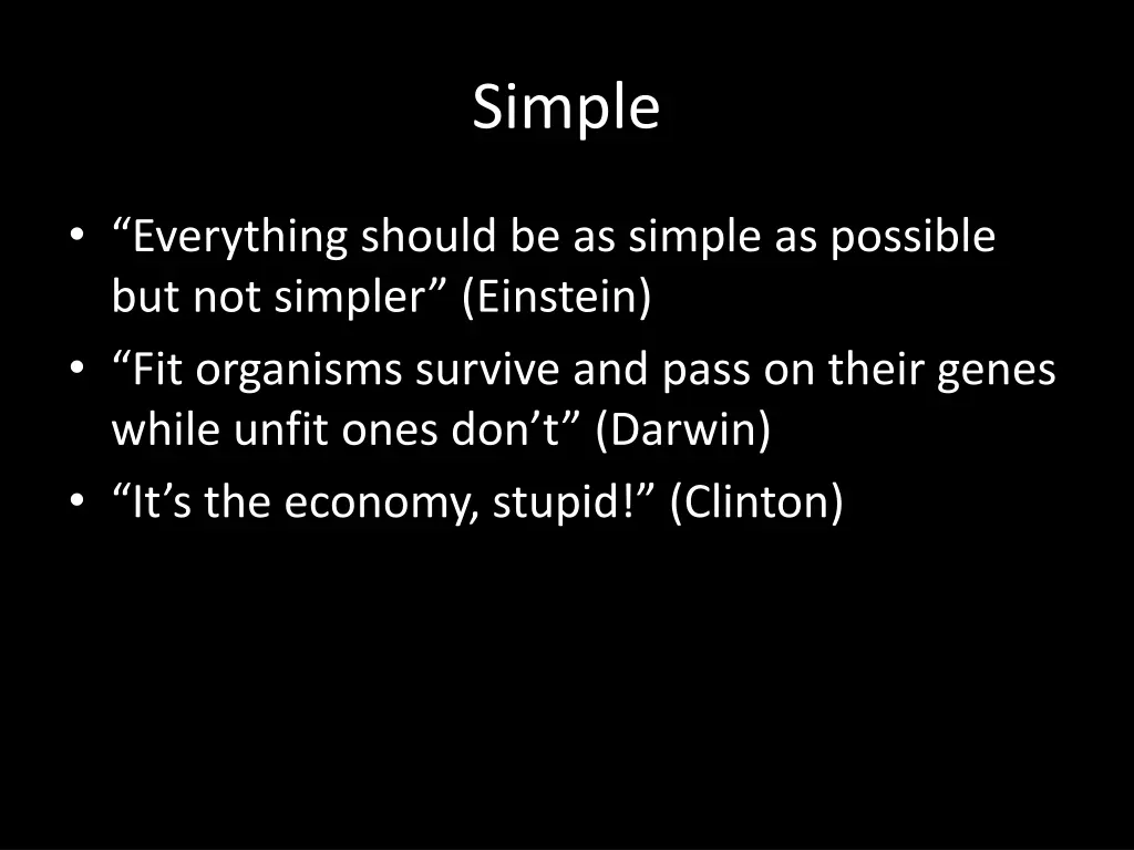 simple 1