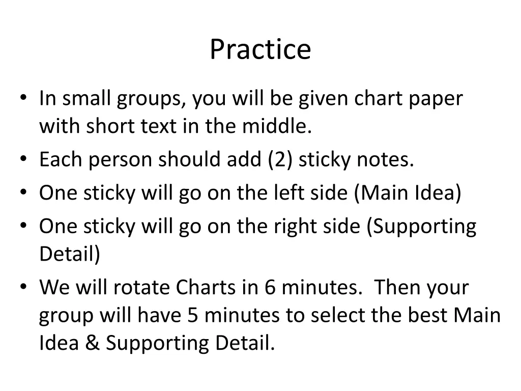 practice
