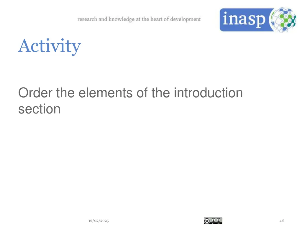 activity