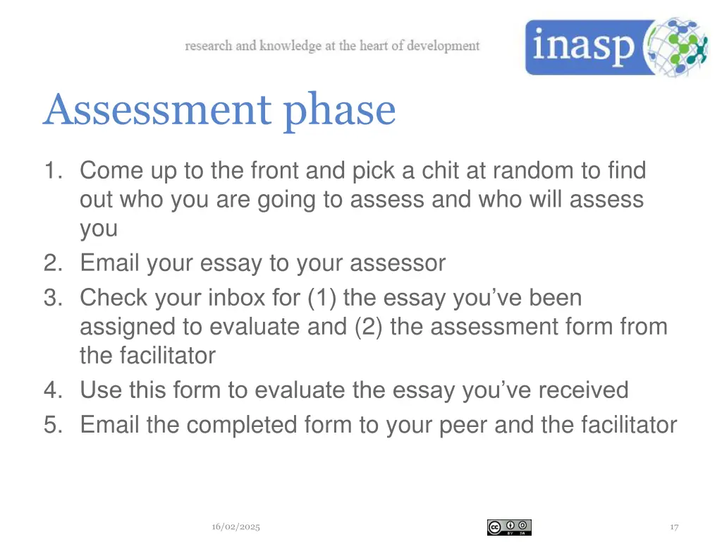 assessment phase