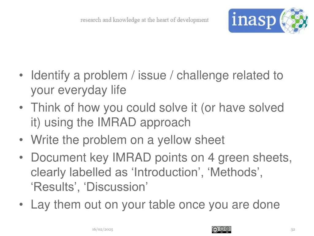 identify a problem issue challenge related