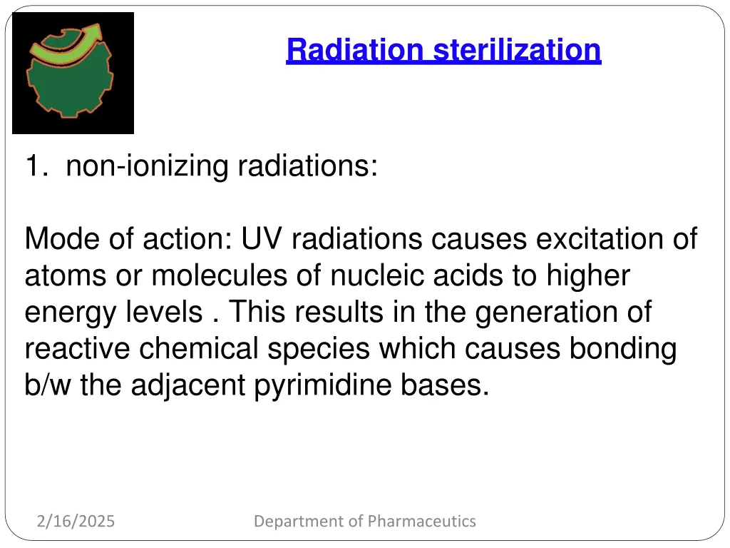 radiation sterilization 1