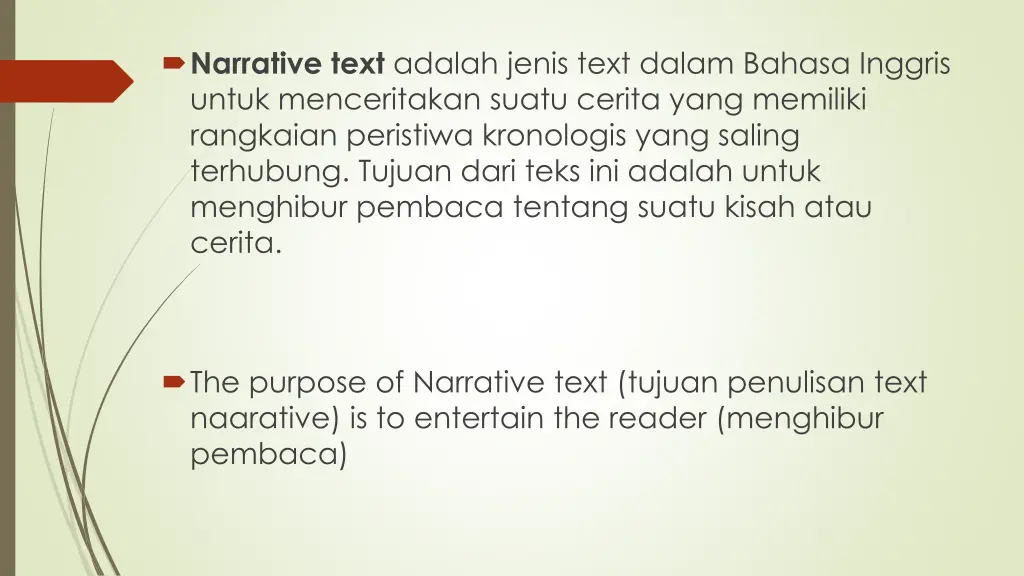 narrative text adalah jenis text dalam bahasa