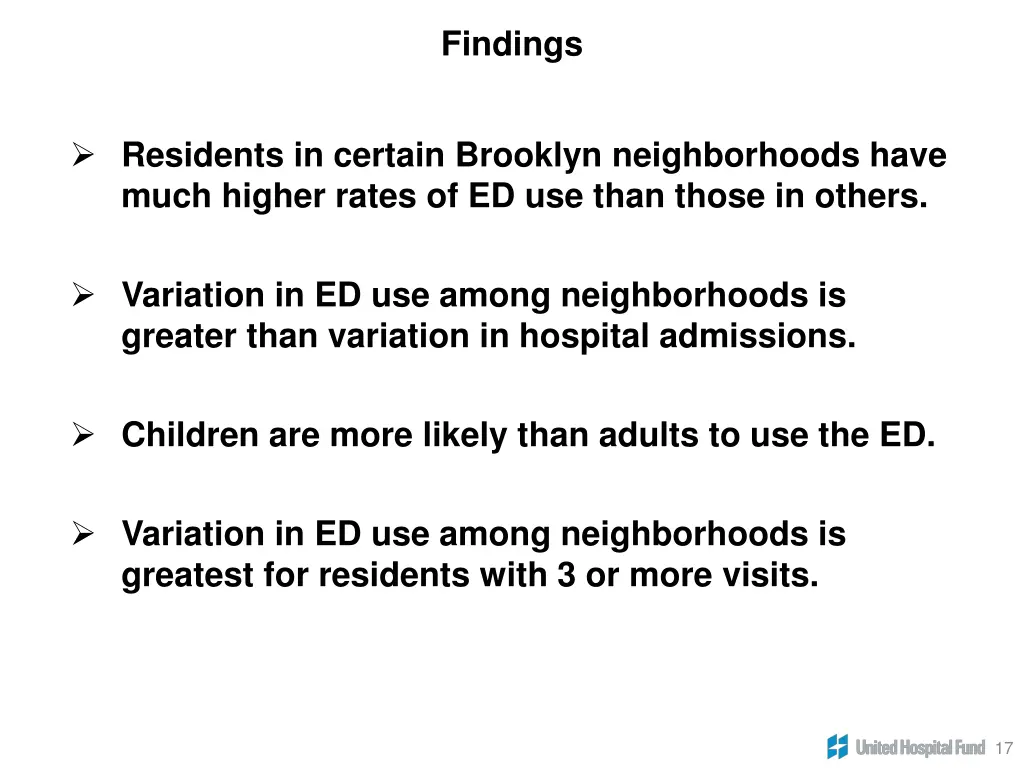 findings