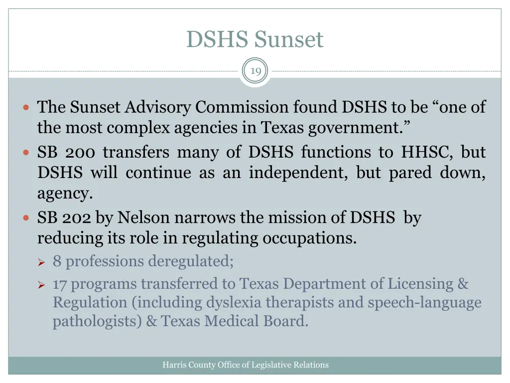 dshs sunset