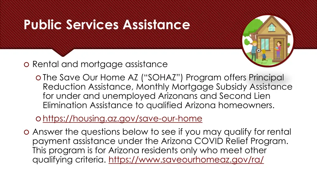 public services assistance