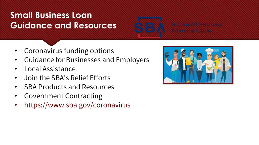 small business loan guidance and resources