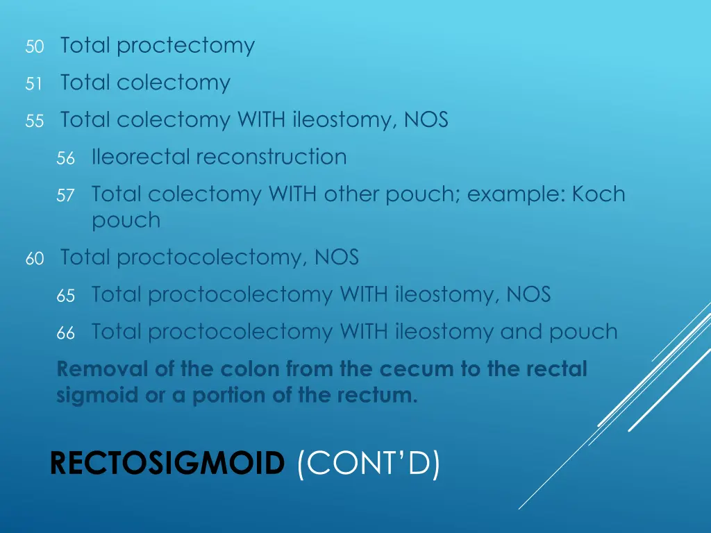 50 total proctectomy