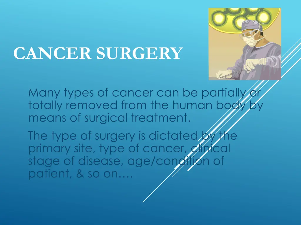 cancer surgery