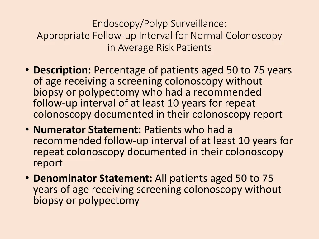 endoscopy polyp surveillance appropriate follow