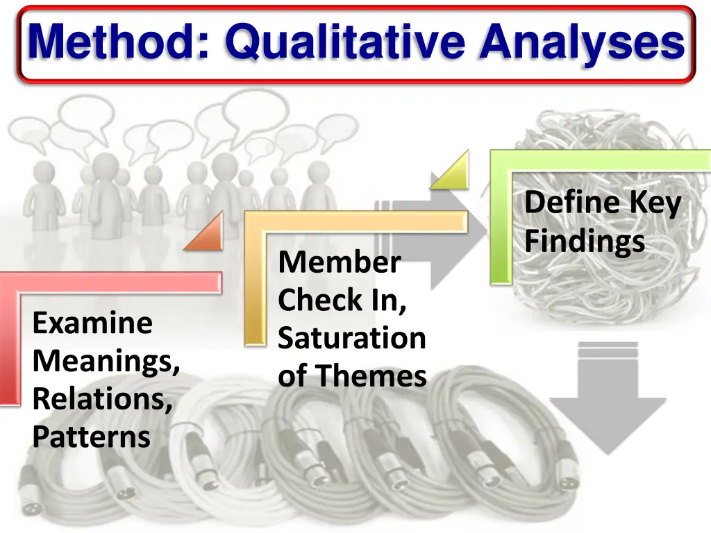 method qualitative analyses 1