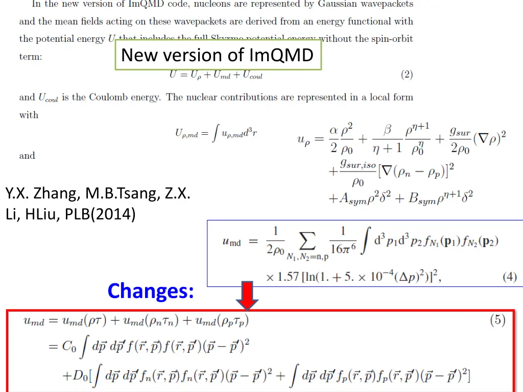 new version of imqmd