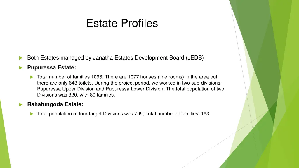 estate profiles