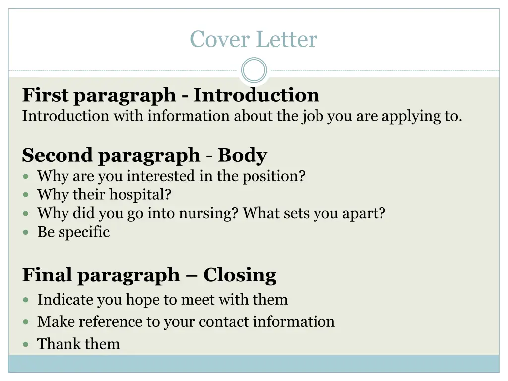 cover letter 1