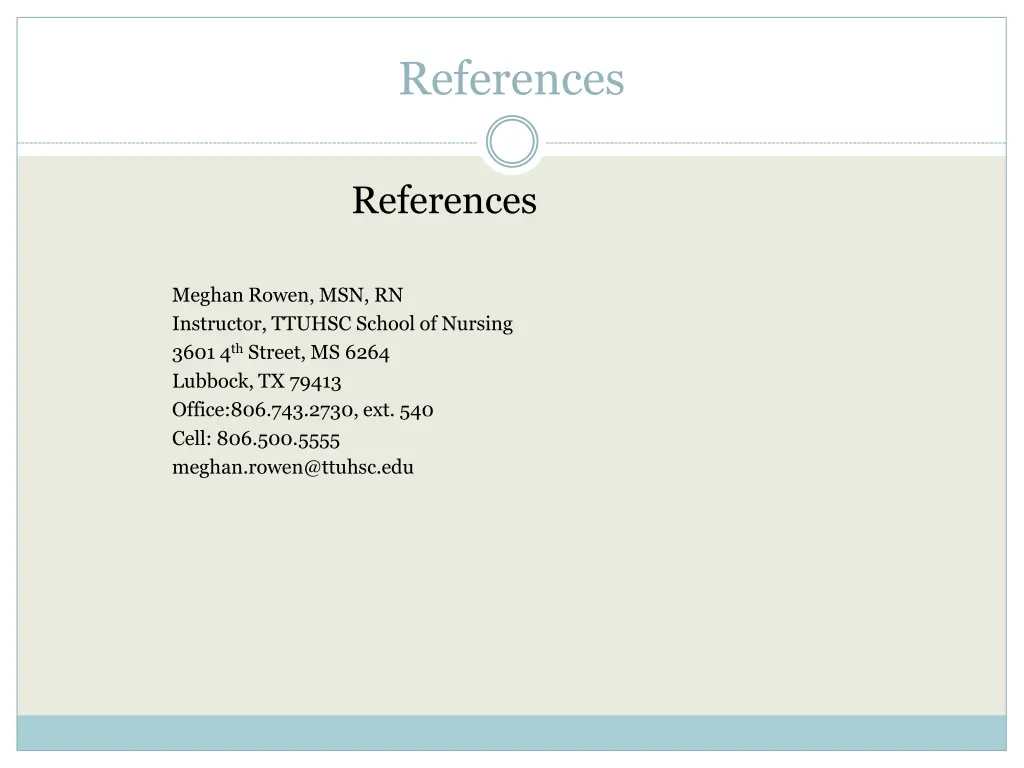 references 1