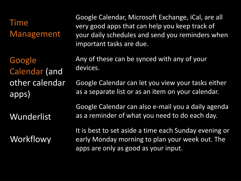 google calendar microsoft exchange ical