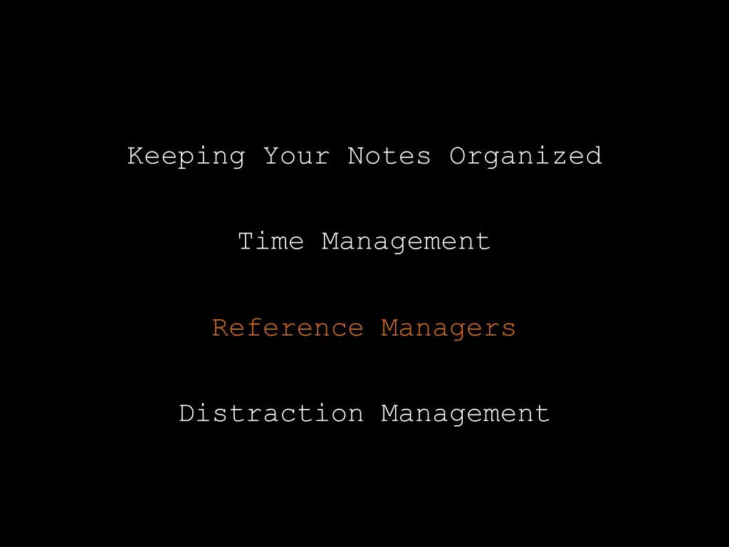 keeping your notes organized 2