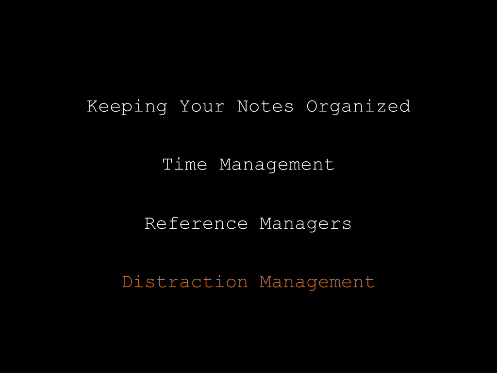 keeping your notes organized 3