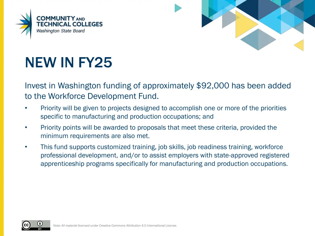 new in fy25