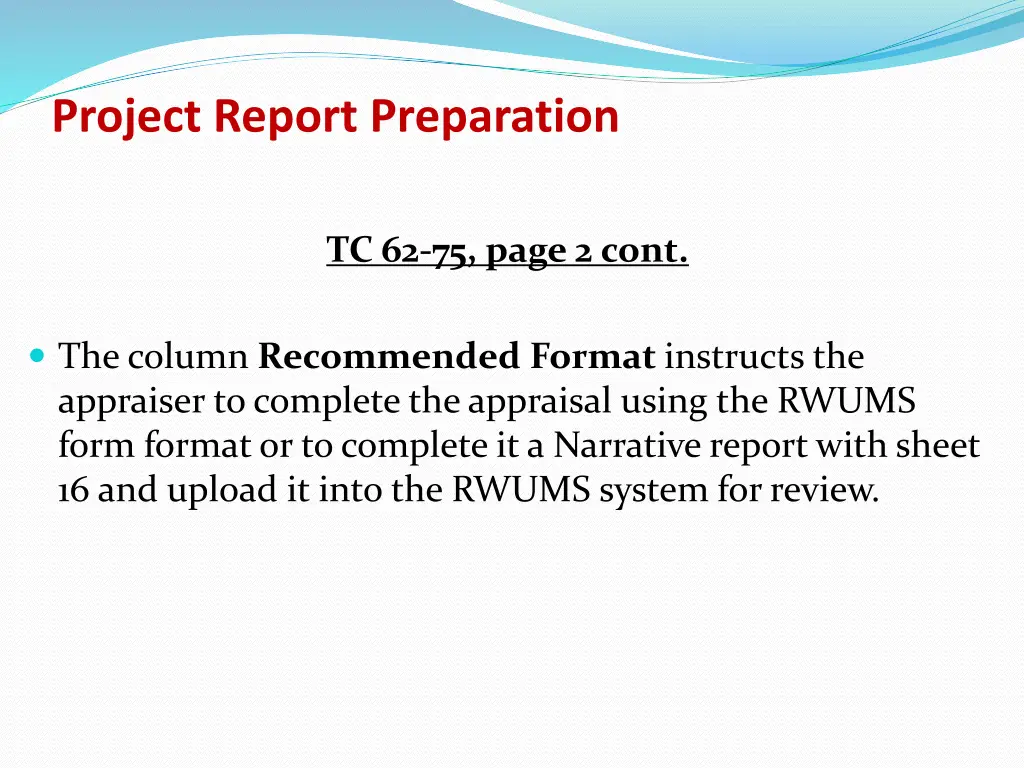 project report preparation 7