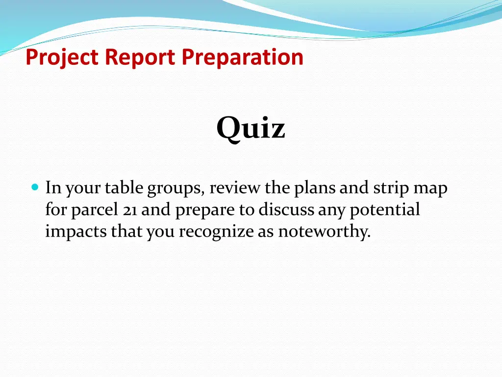project report preparation 9