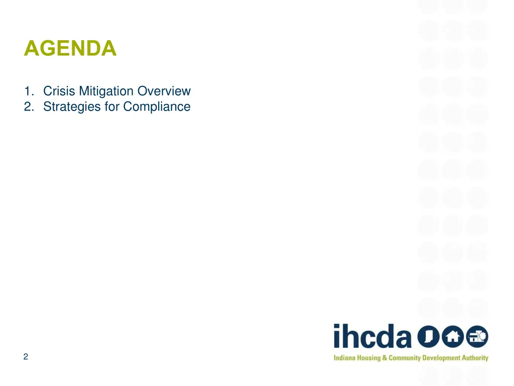 agenda