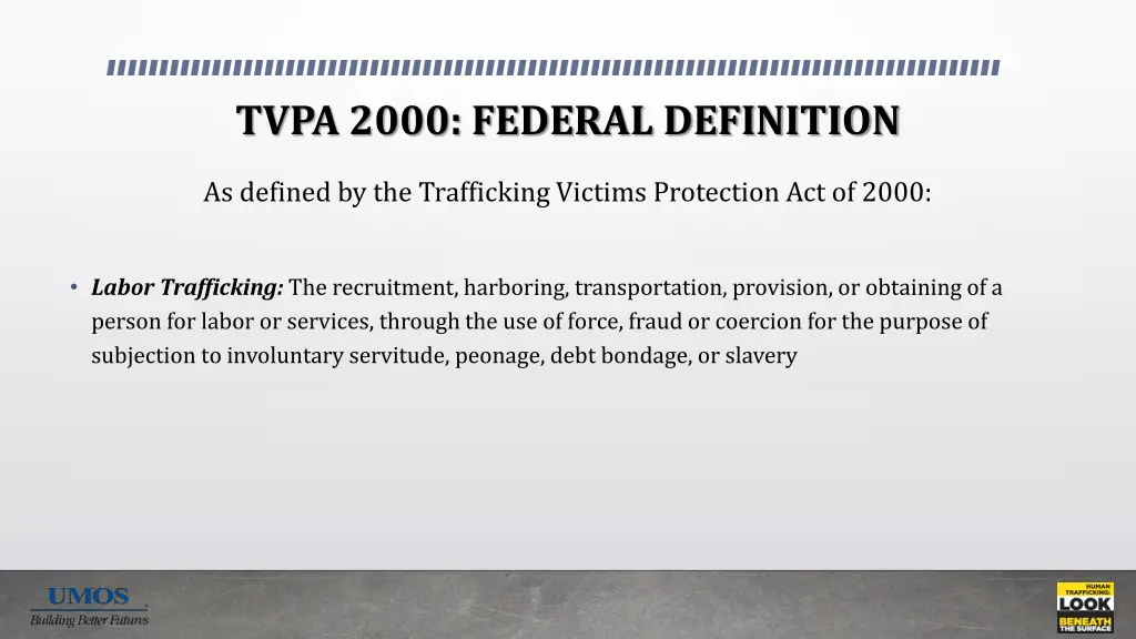 tvpa 2000 federal definition