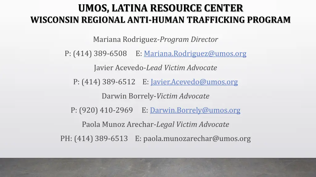 umos latina resource center wisconsin regional